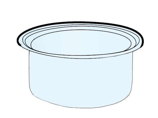 パナソニック 炊飯器用内釜 ASR111-692-F 👣パナソニック】 Panasonic 炊飯器 内釜 ARE50-H99 ARE50-M50：ピース電器