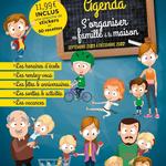 Agenda S'organiser en Famille à la maison 2021 - 2022